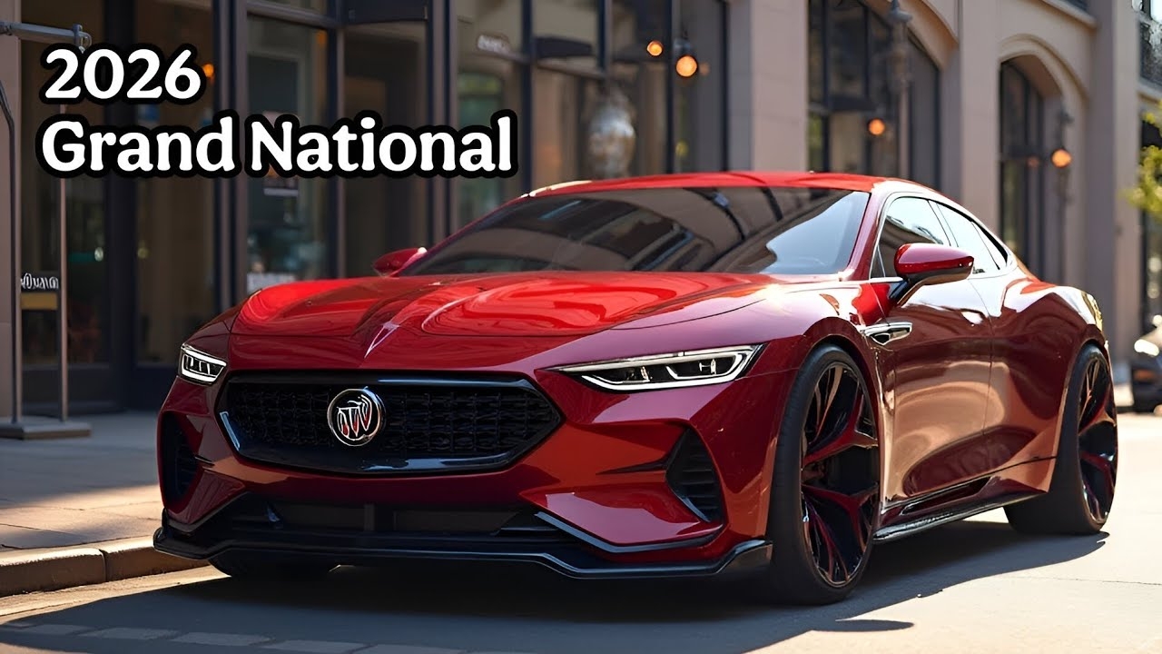 2026 Buick Grand National GNX American Muscle Reinvented YouTube