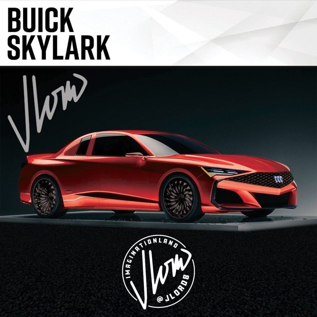 New 2026 Buick Skylark Springs To Digital Life Looking Very Acura ish