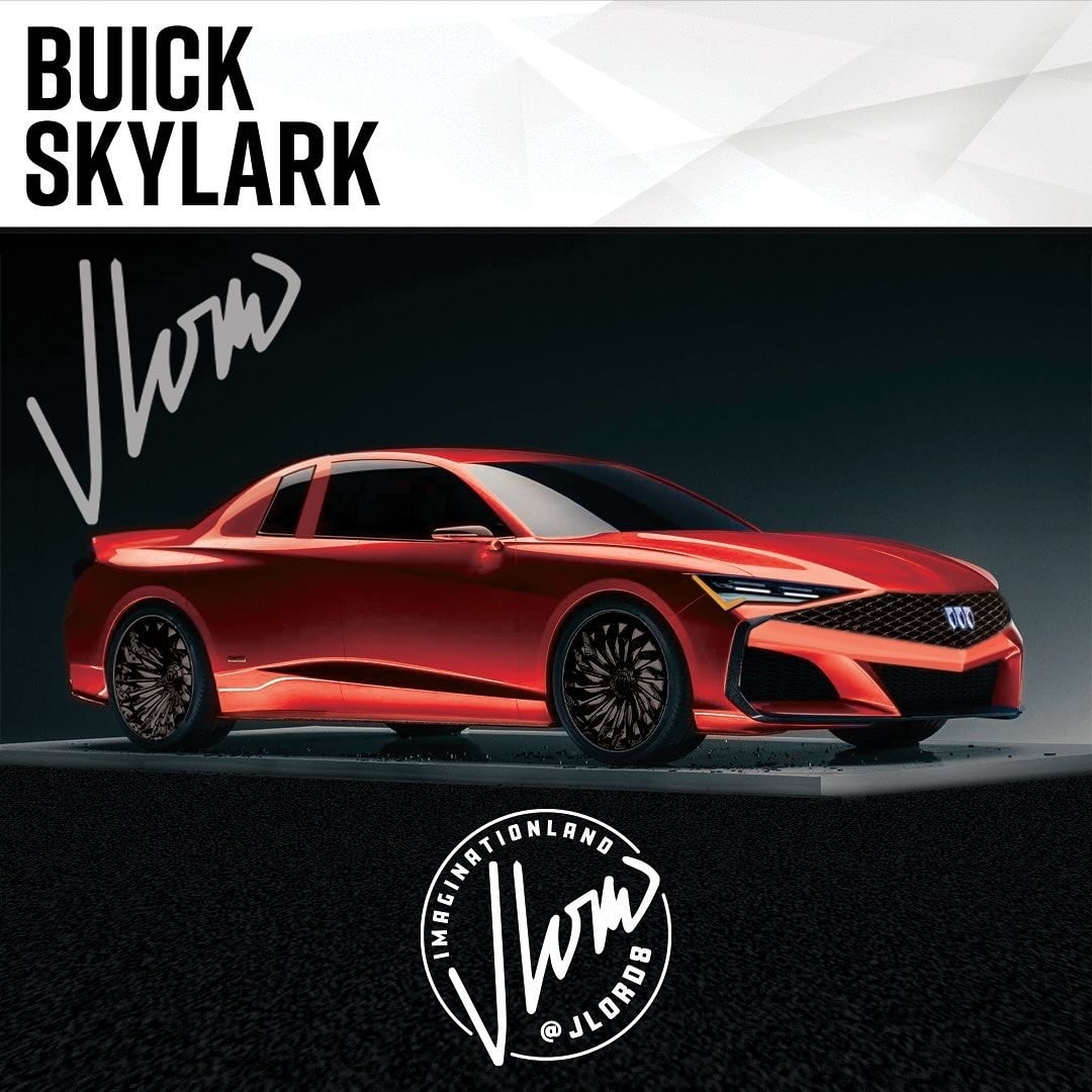 New 2026 Buick Skylark Springs To Digital Life Looking Very Acura ish 