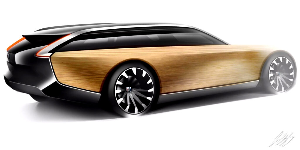 Futuristic 2027 Buick Roadmaster Renders Reimagine Iconic Wagon For 
