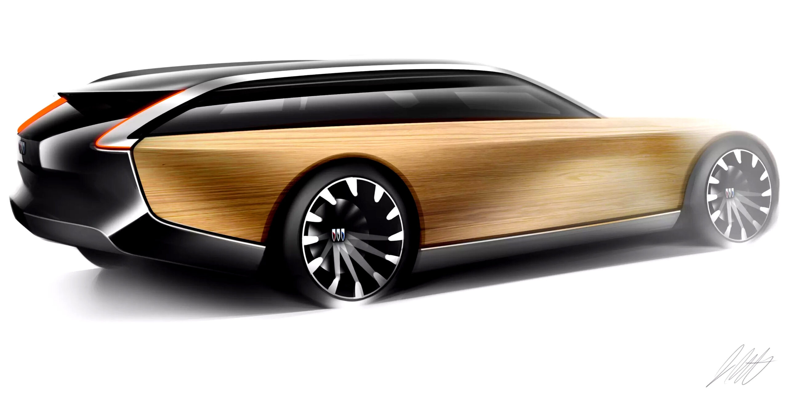 Futuristic 2027 Buick Roadmaster Renders Reimagine Iconic Wagon For 