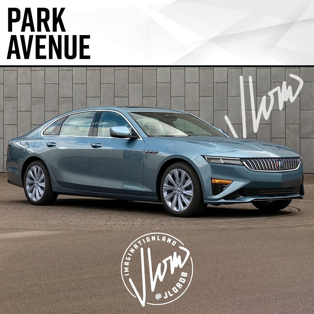 Rendering New 2026 Buick Park Avenue Wants A Chance To Make The Sedan 